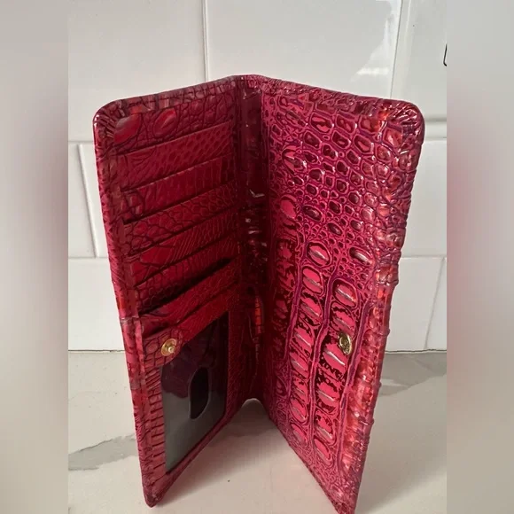 Brahmin Ady red dragon Melbourne genuine leather - Picture 3 of 4